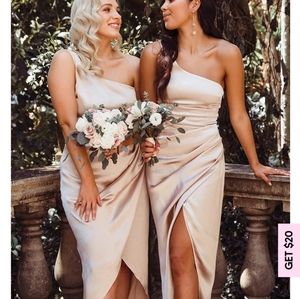 White Fox Willow Wrap Dress